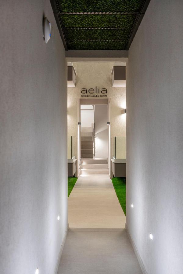 Aelia Seaside Luxury Suites Nea Karvali Esterno foto